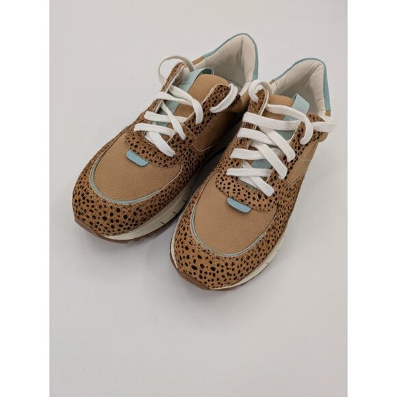 Madewell Kickoff Trainer Sneakers Womens Size 7M Faraway Sky Multi NA848 - Picture 2 of 12